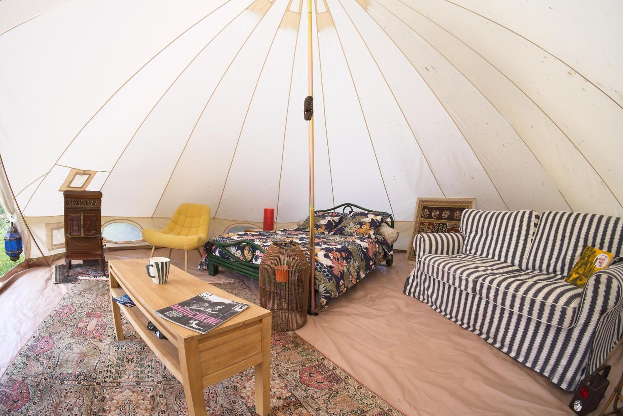 Tente Mongole 4 Saisons Cosy Et Spacieux Conchy-les-Pots Екстер'єр фото